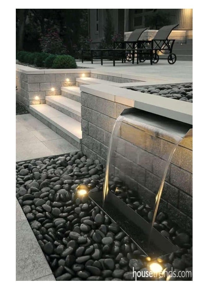 Decorative Pebbles and Polished Mixed Stones Gravel for Home Garden Decoration - Perfect for Aquariums, Flowerpots, Landscaping, Ponds, and Terrariums (Approx. 0.5-1.2 inch, 10kg) - Image 3